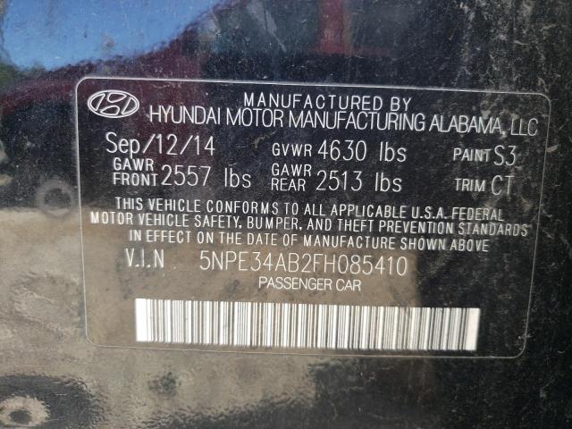 Photo 11 VIN: 5NPE34AB2FH085410 - HYUNDAI SONATA SPO 