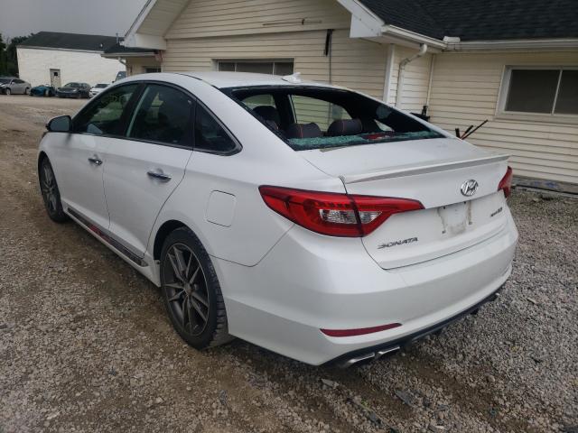 Photo 2 VIN: 5NPE34AB2FH089747 - HYUNDAI SONATA SPO 