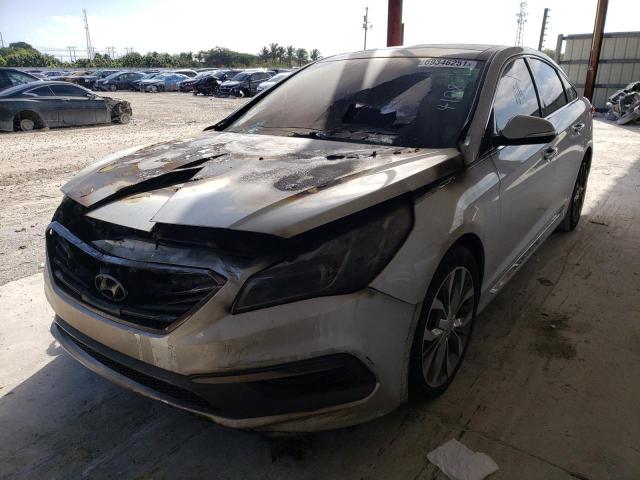 Photo 1 VIN: 5NPE34AB2FH124108 - HYUNDAI SONATA SPO 