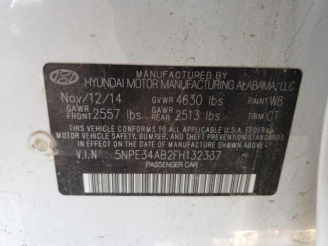 Photo 9 VIN: 5NPE34AB2FH132337 - HYUNDAI SONATA SPO 