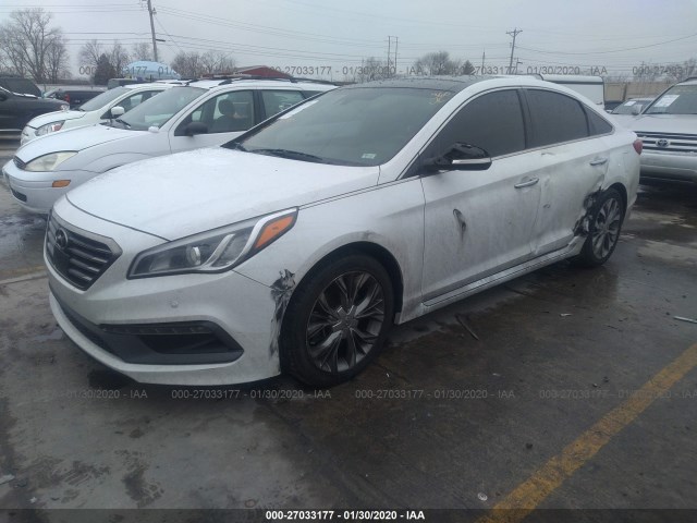 Photo 1 VIN: 5NPE34AB2FH141071 - HYUNDAI SONATA 