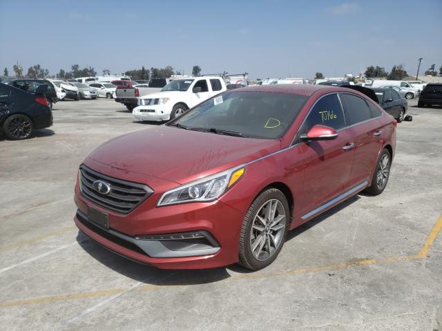 Photo 1 VIN: 5NPE34AB2FH175334 - HYUNDAI SONATA SPO 