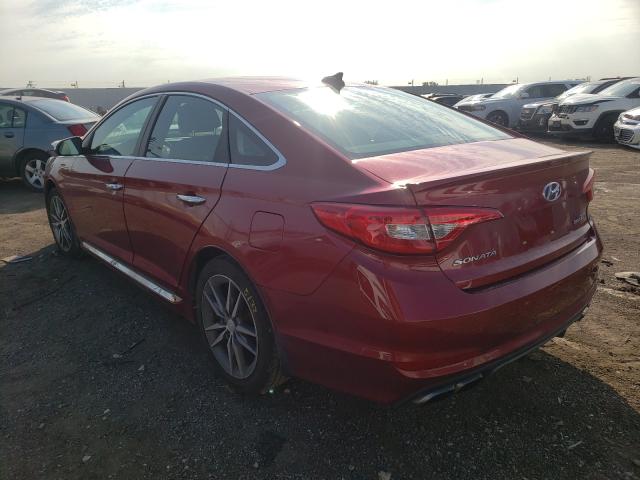 Photo 2 VIN: 5NPE34AB2FH224337 - HYUNDAI SONATA SPO 