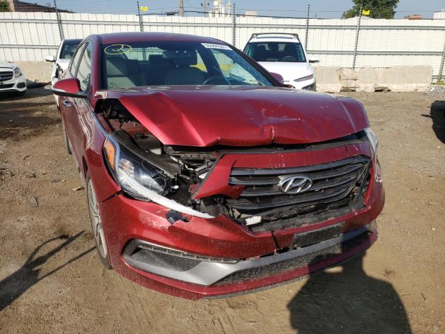 Photo 8 VIN: 5NPE34AB2FH224337 - HYUNDAI SONATA SPO 