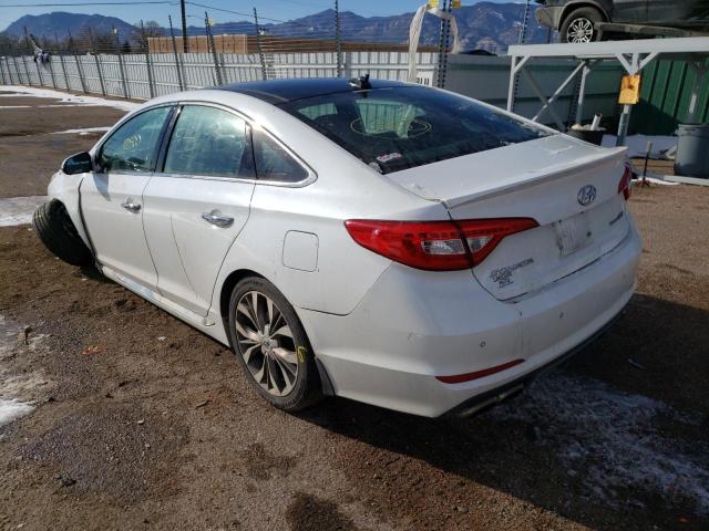 Photo 2 VIN: 5NPE34AB2GH350487 - HYUNDAI SONATA SPO 