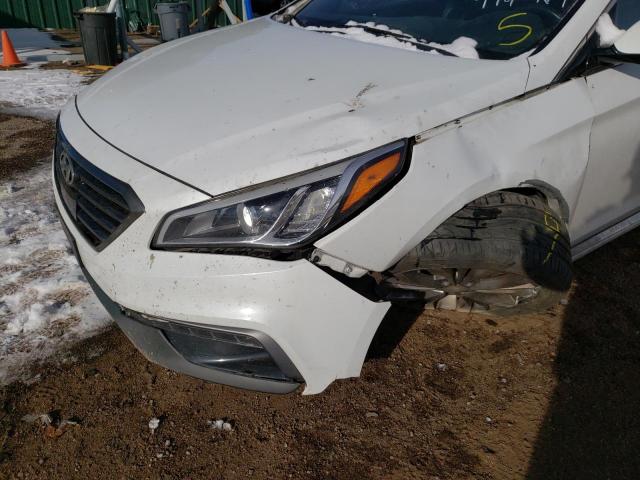 Photo 8 VIN: 5NPE34AB2GH350487 - HYUNDAI SONATA SPO 