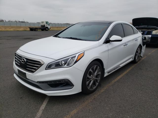 Photo 1 VIN: 5NPE34AB2GH415869 - HYUNDAI SONATA SPO 