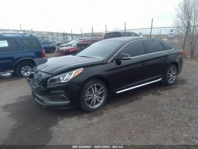 Photo 1 VIN: 5NPE34AB2HH443172 - HYUNDAI SONATA 