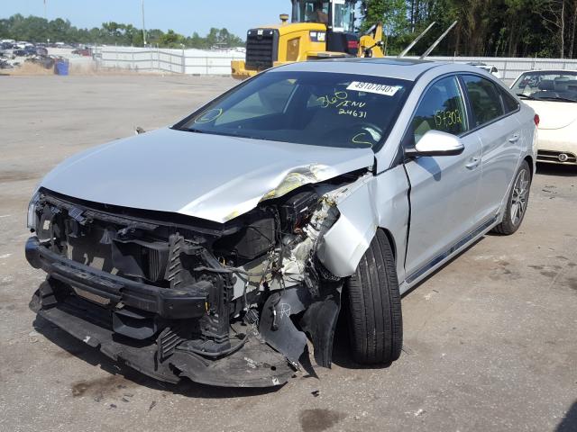 Photo 1 VIN: 5NPE34AB2HH496471 - HYUNDAI SONATA SPO 