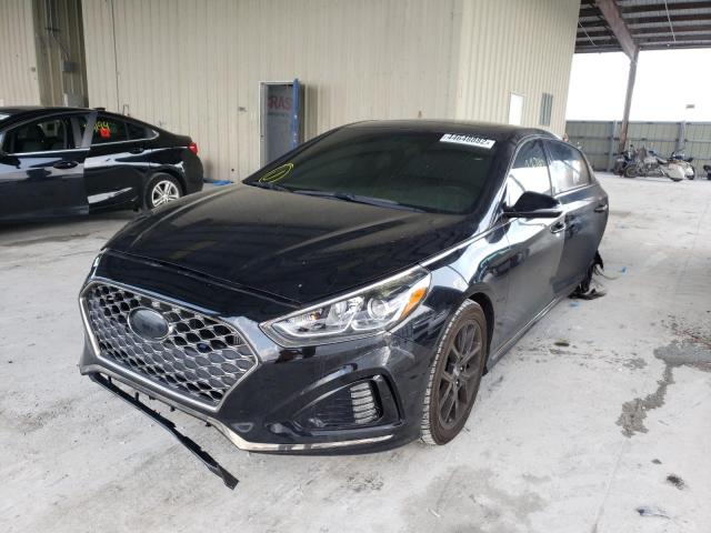 Photo 1 VIN: 5NPE34AB2JH643085 - HYUNDAI SONATA SPO 