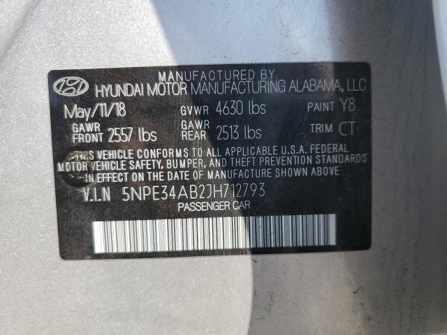 Photo 9 VIN: 5NPE34AB2JH712793 - HYUNDAI SONATA SPO 