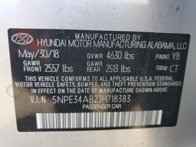 Photo 11 VIN: 5NPE34AB2JH718383 - HYUNDAI SONATA SPO 