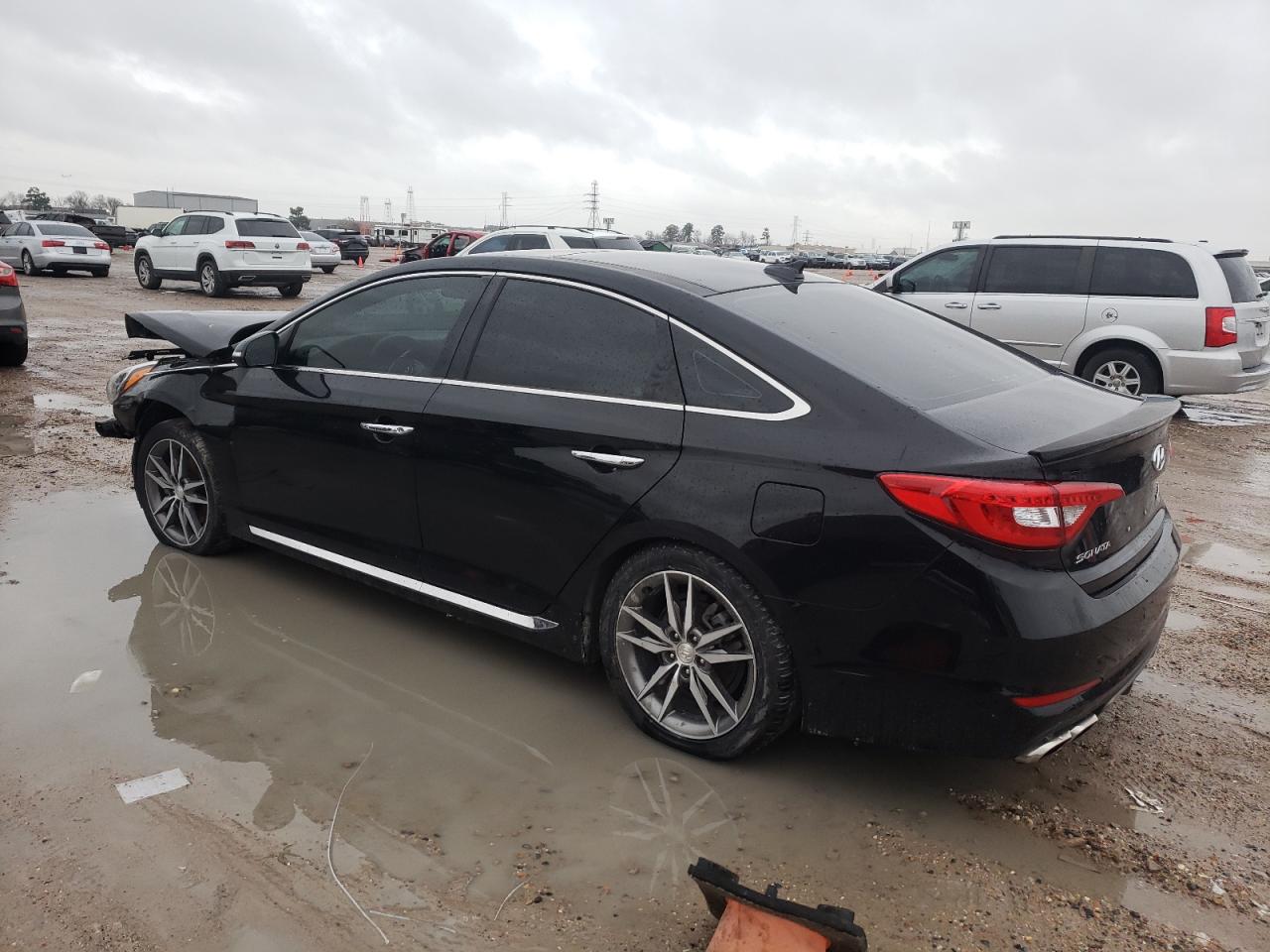 Photo 1 VIN: 5NPE34AB3FH043909 - HYUNDAI SONATA 