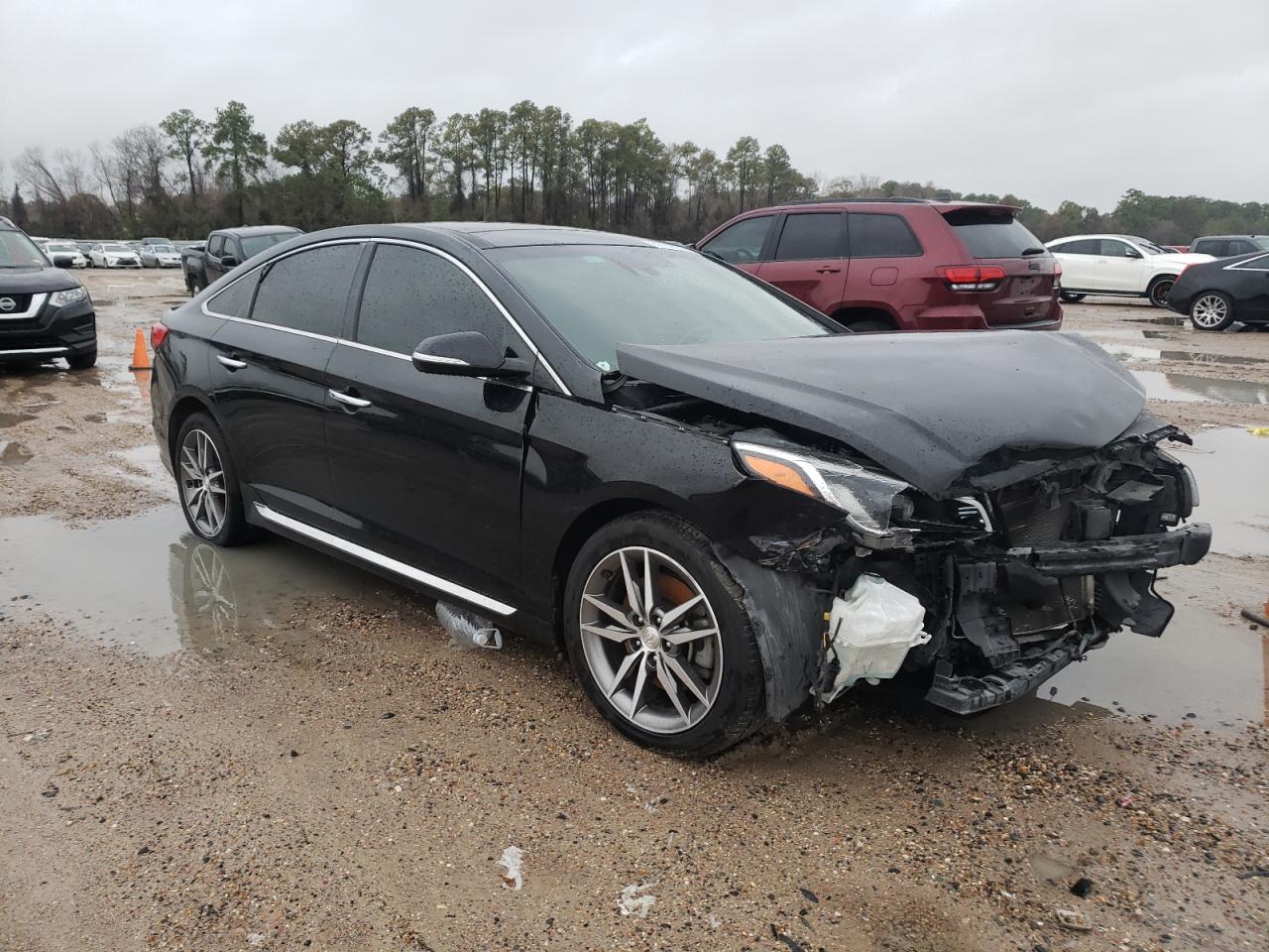 Photo 3 VIN: 5NPE34AB3FH043909 - HYUNDAI SONATA 