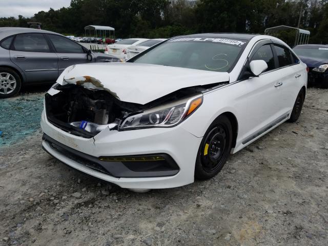 Photo 1 VIN: 5NPE34AB3FH048320 - HYUNDAI SONATA SPO 