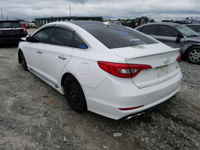 Photo 2 VIN: 5NPE34AB3FH048320 - HYUNDAI SONATA SPO 