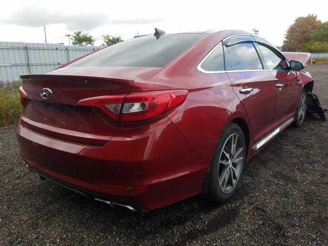 Photo 3 VIN: 5NPE34AB3FH063061 - HYUNDAI SONATA SPO 