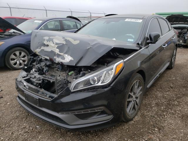 Photo 1 VIN: 5NPE34AB3FH069703 - HYUNDAI SONATA SPO 