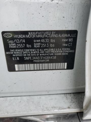 Photo 11 VIN: 5NPE34AB3FH084458 - HYUNDAI SONATA 