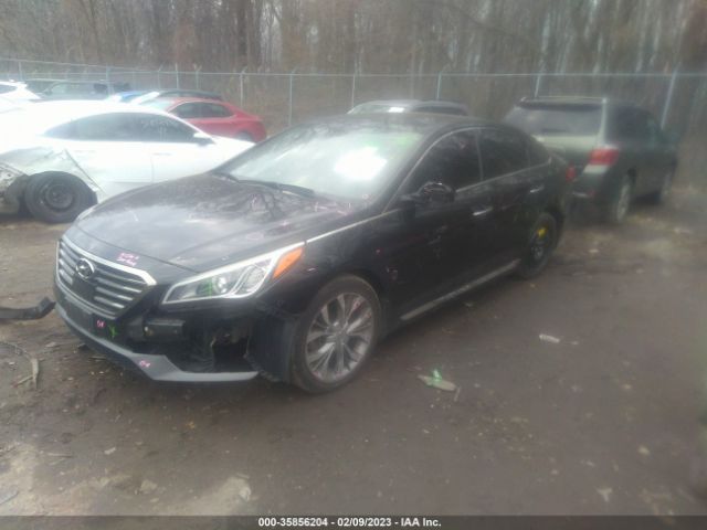 Photo 1 VIN: 5NPE34AB3FH129818 - HYUNDAI SONATA 