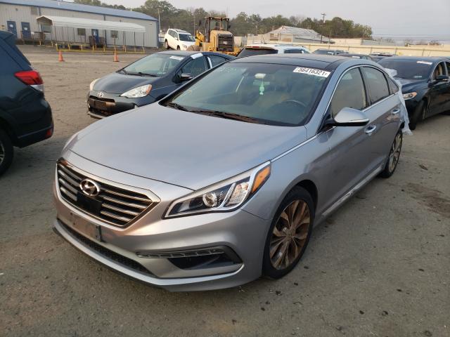 Photo 1 VIN: 5NPE34AB3FH153908 - HYUNDAI SONATA SPO 