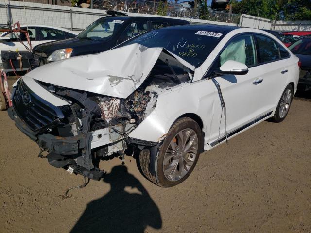 Photo 1 VIN: 5NPE34AB3FH155545 - HYUNDAI SONATA SE 