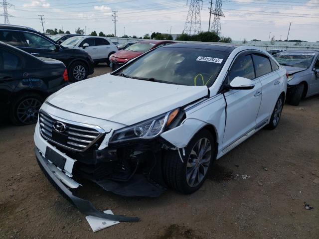 Photo 1 VIN: 5NPE34AB3FH175780 - HYUNDAI SONATA SPO 