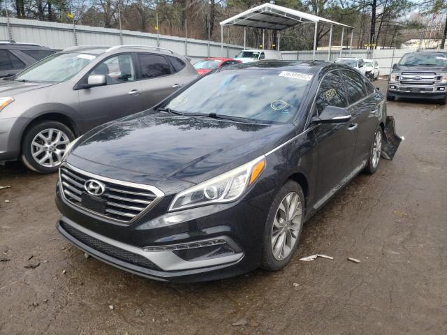 Photo 1 VIN: 5NPE34AB3FH198203 - HYUNDAI SONATA SPO 