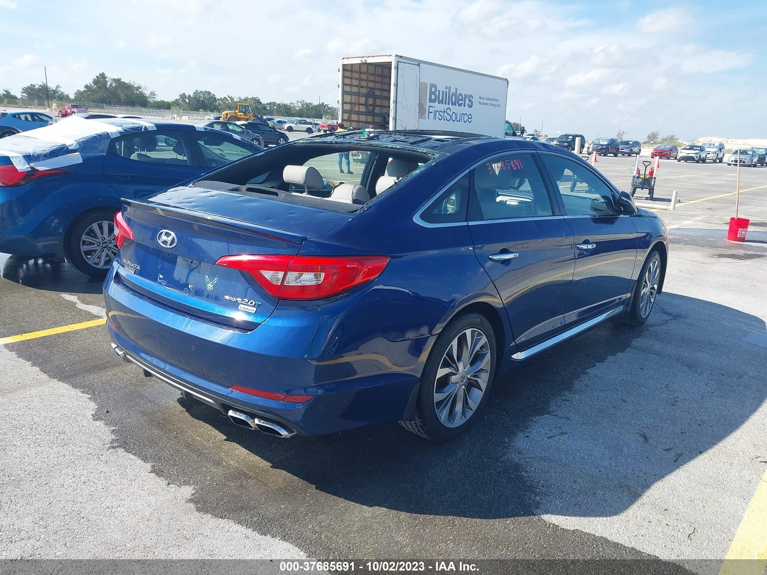 Photo 3 VIN: 5NPE34AB3FH223536 - HYUNDAI SONATA 