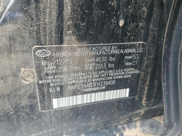 Photo 11 VIN: 5NPE34AB3FH239400 - HYUNDAI SONATA SPO 