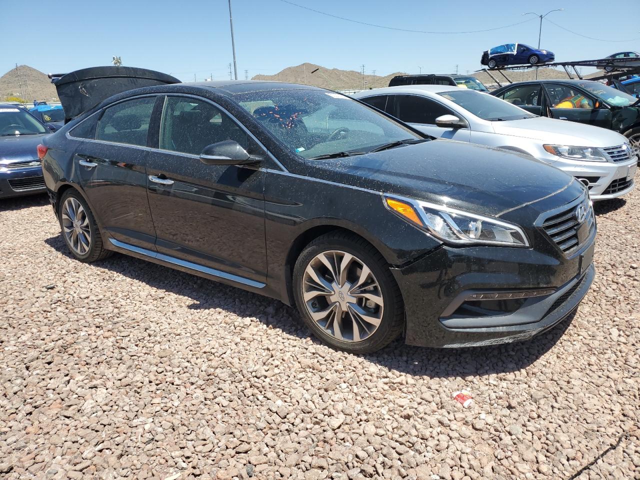 Photo 3 VIN: 5NPE34AB3FH250123 - HYUNDAI SONATA 