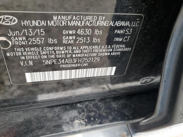 Photo 11 VIN: 5NPE34AB3FH252129 - HYUNDAI SONATA SPO 