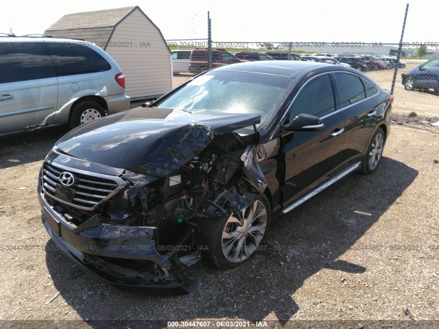 Photo 1 VIN: 5NPE34AB3FH253409 - HYUNDAI SONATA 