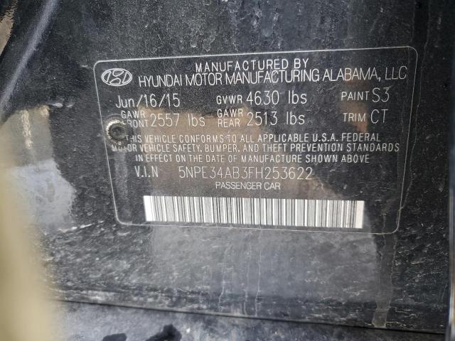 Photo 11 VIN: 5NPE34AB3FH253622 - HYUNDAI SONATA SPO 