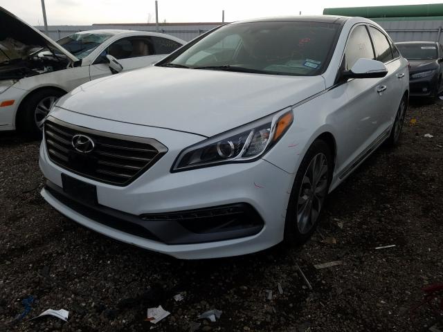 Photo 1 VIN: 5NPE34AB3FH256262 - HYUNDAI SONATA SPO 