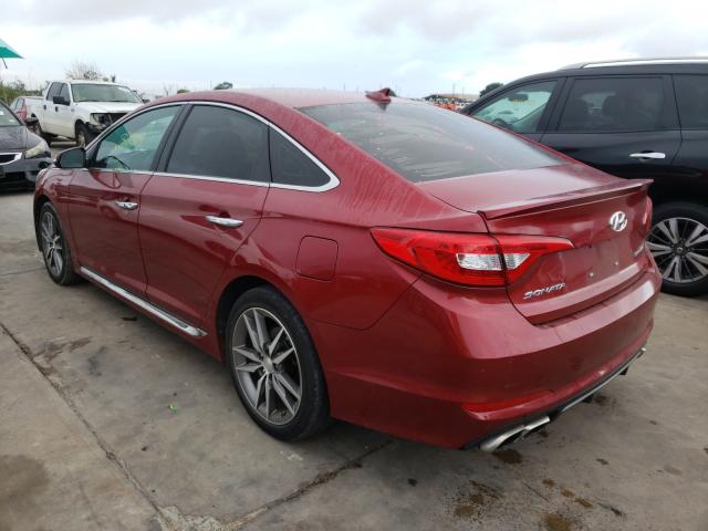 Photo 2 VIN: 5NPE34AB3GH406002 - HYUNDAI SONATA SPO 