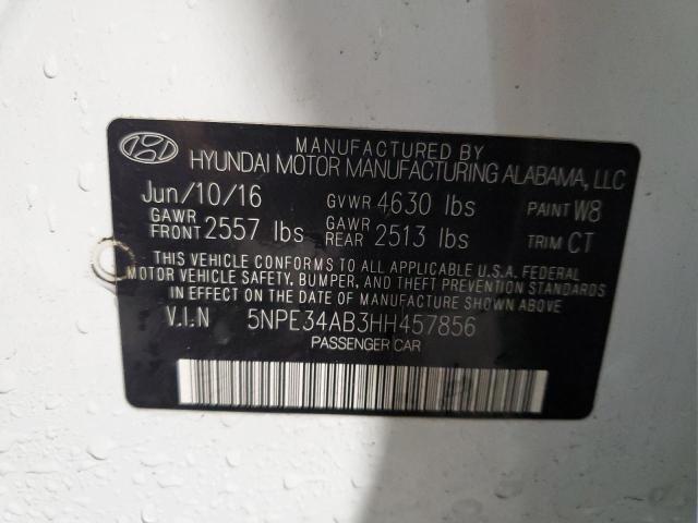 Photo 11 VIN: 5NPE34AB3HH457856 - HYUNDAI SONATA 