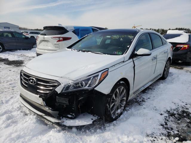 Photo 1 VIN: 5NPE34AB3HH460756 - HYUNDAI SONATA SPO 