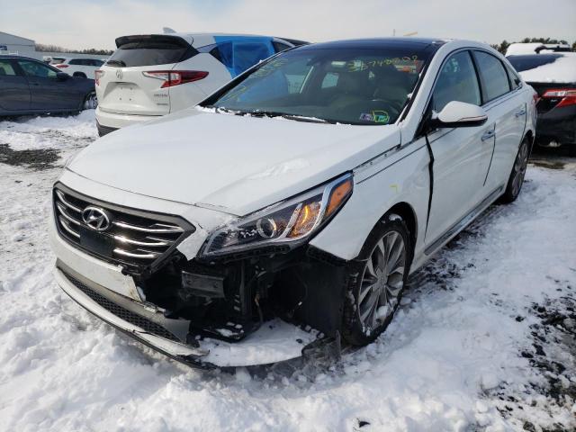 Photo 8 VIN: 5NPE34AB3HH460756 - HYUNDAI SONATA SPO 