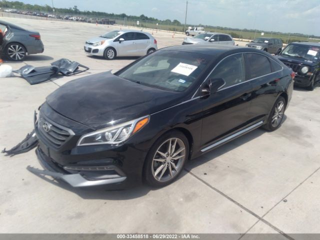 Photo 1 VIN: 5NPE34AB3HH576717 - HYUNDAI SONATA 