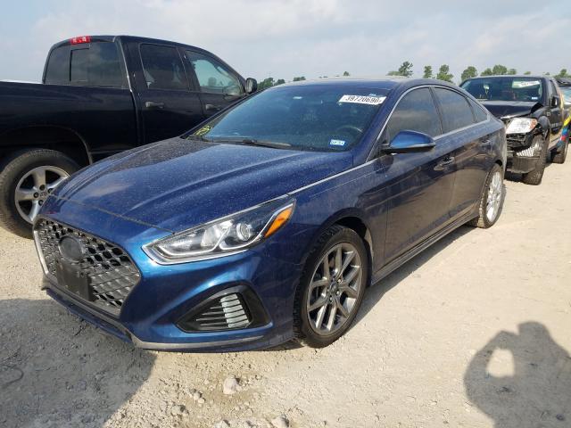 Photo 1 VIN: 5NPE34AB3JH658307 - HYUNDAI SONATA SPO 