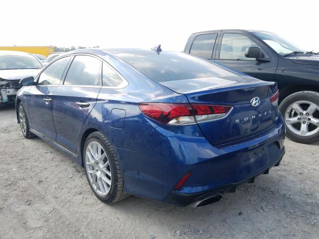 Photo 2 VIN: 5NPE34AB3JH658307 - HYUNDAI SONATA SPO 