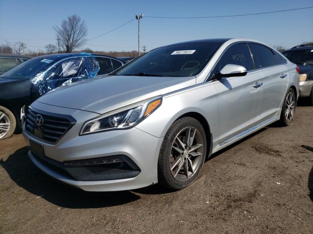 Photo 1 VIN: 5NPE34AB4FH038122 - HYUNDAI SONATA SPO 