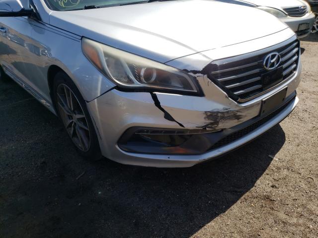 Photo 8 VIN: 5NPE34AB4FH038122 - HYUNDAI SONATA SPO 