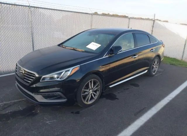 Photo 1 VIN: 5NPE34AB4FH079995 - HYUNDAI SONATA 