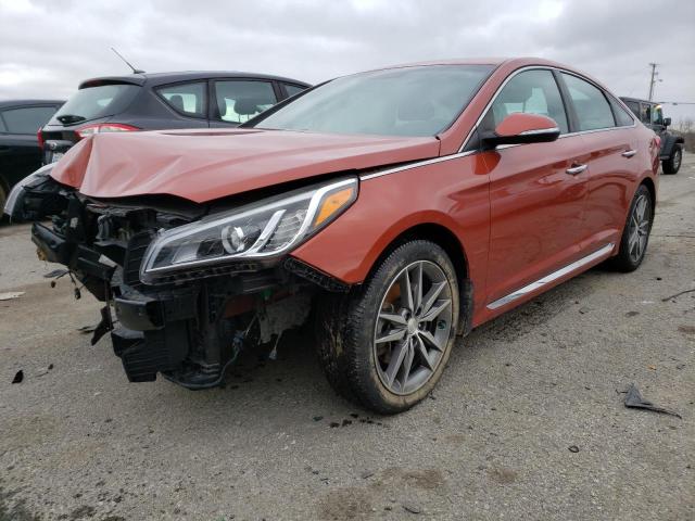 Photo 1 VIN: 5NPE34AB4FH125910 - HYUNDAI SONATA SPO 