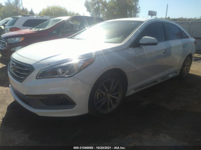 Photo 1 VIN: 5NPE34AB4FH169017 - HYUNDAI SONATA 