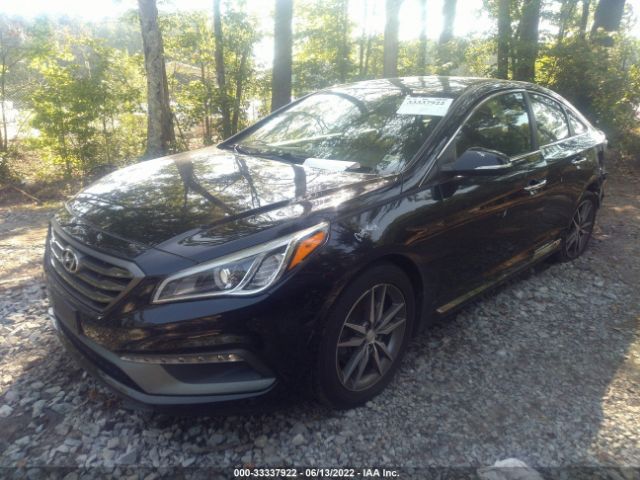 Photo 1 VIN: 5NPE34AB4FH191325 - HYUNDAI SONATA 