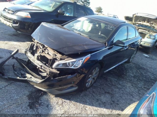 Photo 1 VIN: 5NPE34AB4FH195049 - HYUNDAI SONATA 