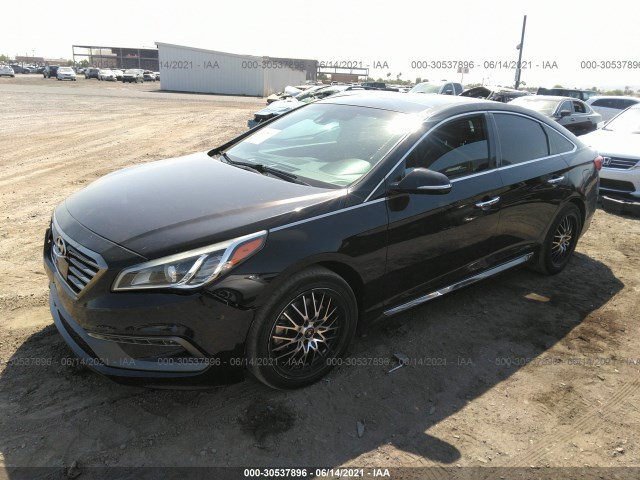 Photo 1 VIN: 5NPE34AB4FH245027 - HYUNDAI SONATA 